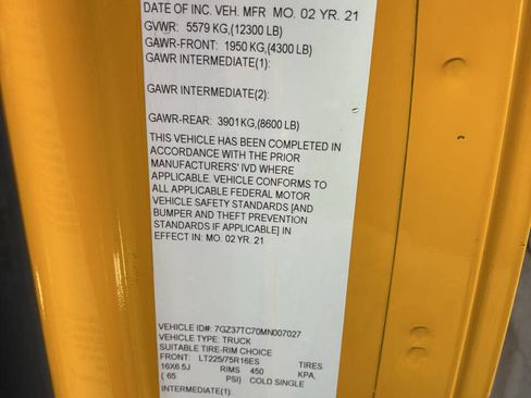 Used 2021 GMC Savana 3500 Extended w/ Power Convenience Package RWD image 14