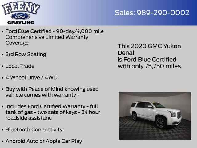 Used 2020 GMC Yukon Denali w/ Denali Ultimate Package AWD/4WD image 5