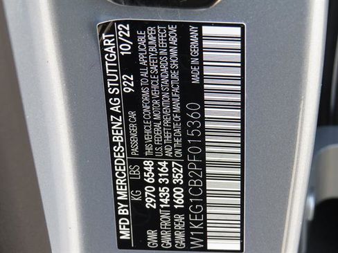 Used 2023 Mercedes-Benz EQE 350+ 4MATIC Sedan image 7