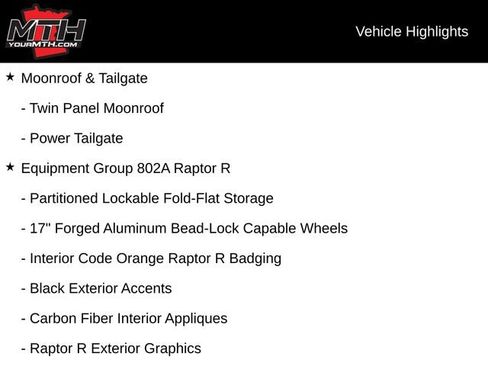 Used 2023 Ford F150 Raptor w/ Equipment Group 802A Raptor R AWD/4WD image 5