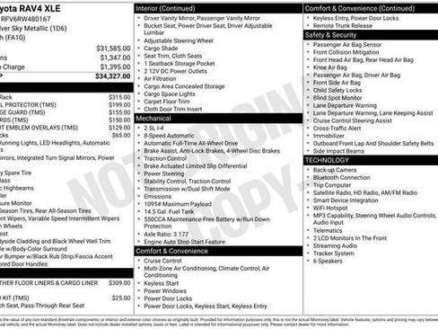 Certified 2024 Toyota RAV4 XLE AWD/4WD image 33