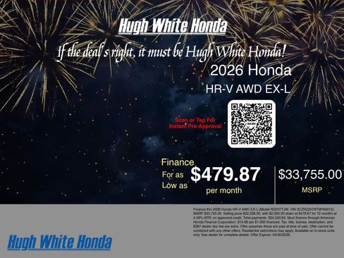 New 2026 Honda HR-V EX-L image 7