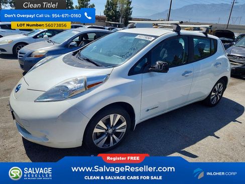 Used 2016 Nissan Leaf SV FWD image 1