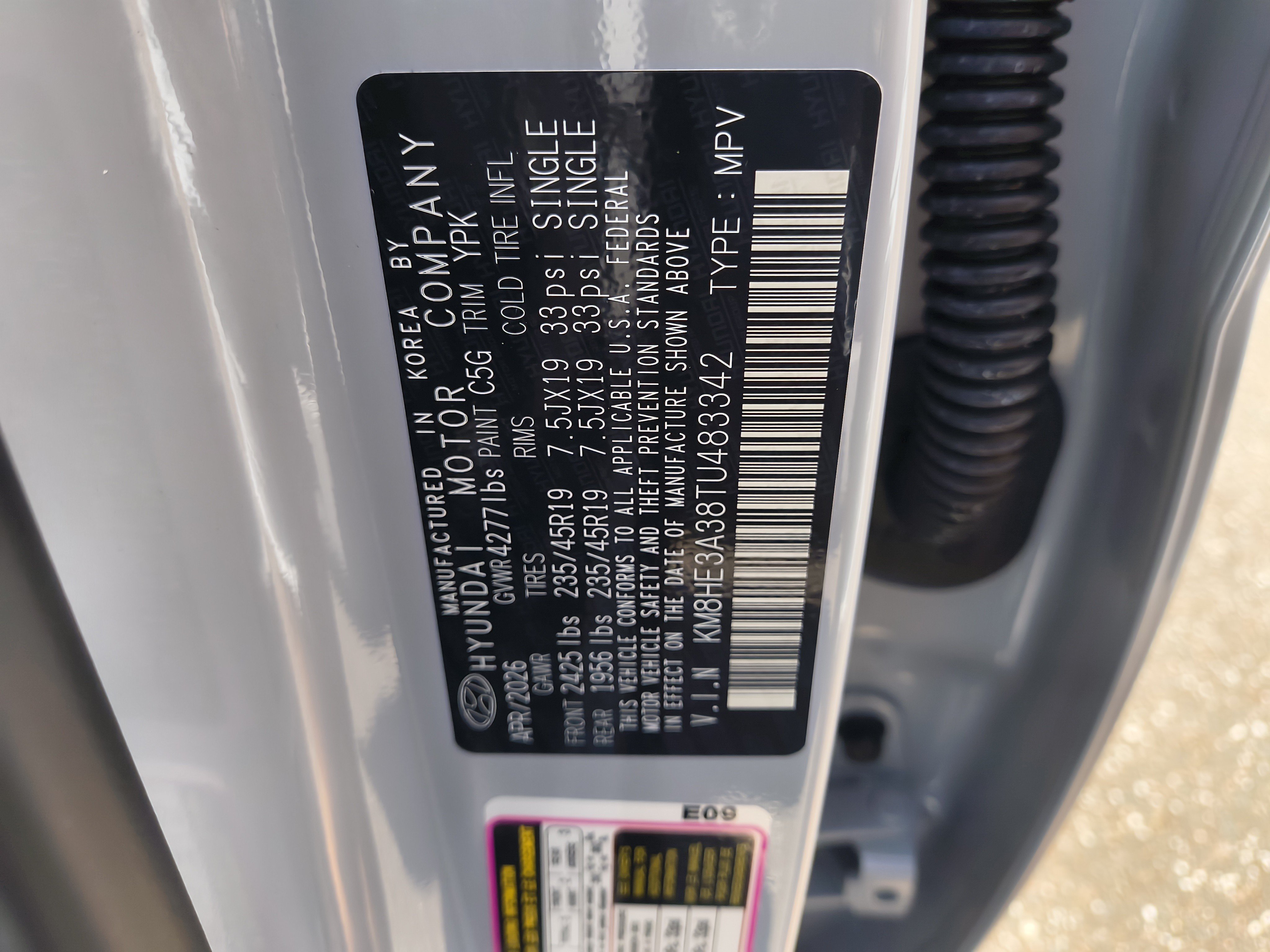 Certified 2026 Hyundai Kona Limited FWD image 36