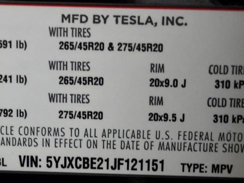 Used 2018 Tesla Model X 75D image 51