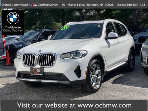 Certified 2023 BMW X3 xDrive30i w/ Premium Package AWD/4WD image 1