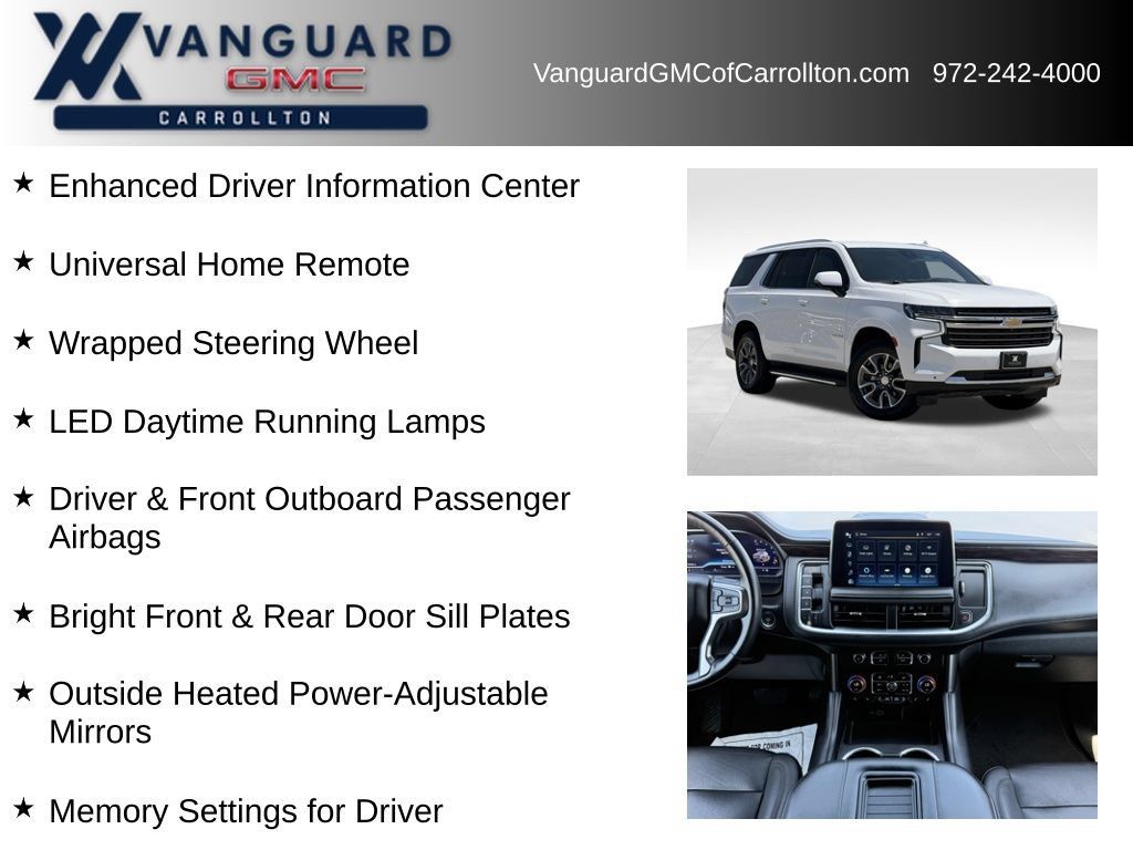 Used 2023 Chevrolet Tahoe LT w/ Luxury Package RWD image 12