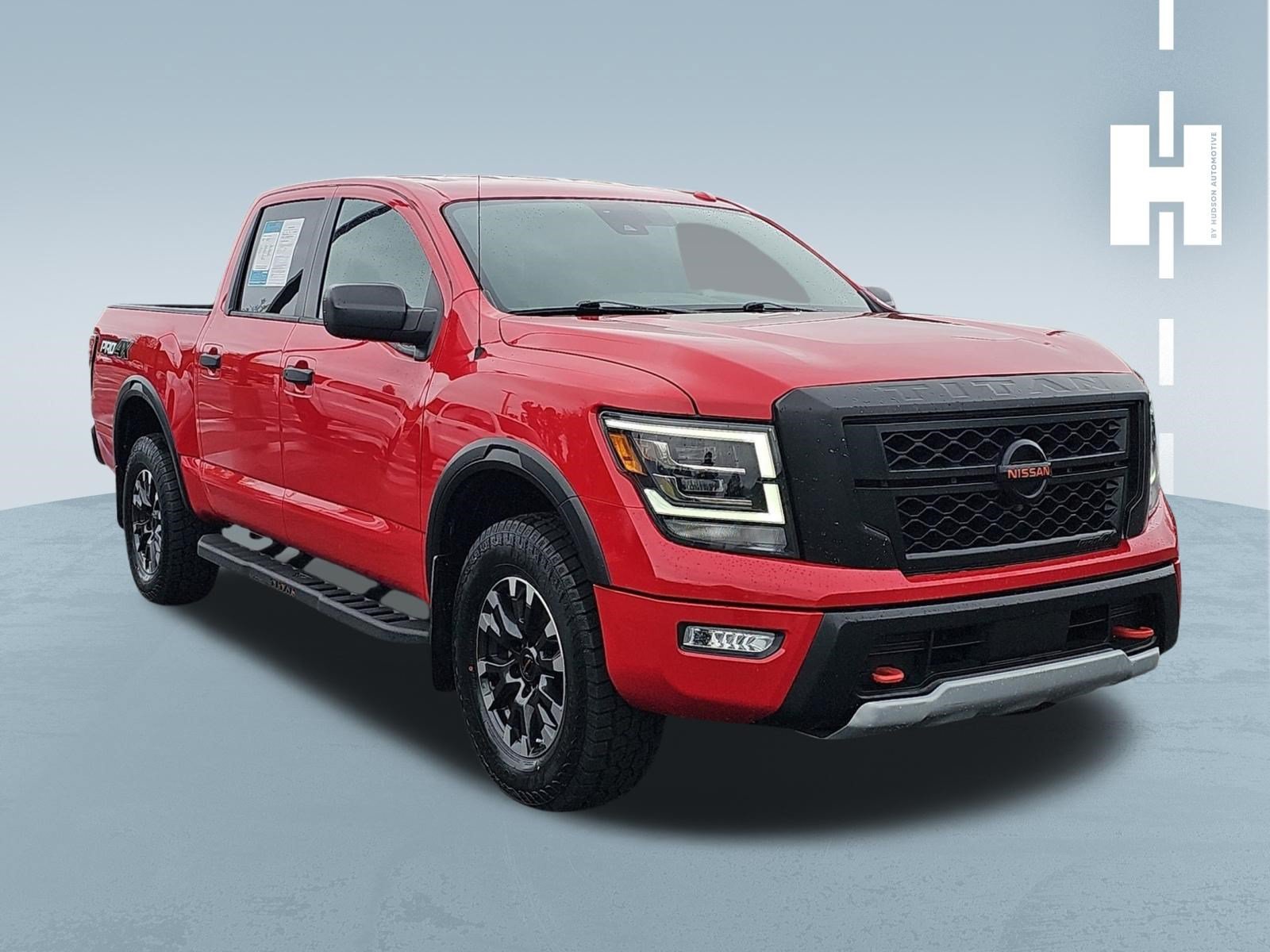 Used 2021 Nissan Titan PRO-4X w/ Off Road Protection Package AWD/4WD image 1