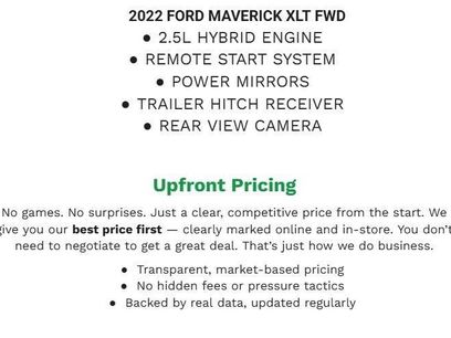 Certified 2022 Ford Maverick XLT