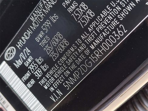 Used 2024 Hyundai Santa Fe SEL image 21