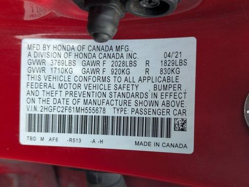 Used 2021 Honda Civic LX image 10
