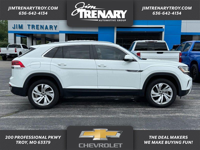 Used 2021 Volkswagen Atlas Cross Sport SEL AWD/4WD image 1
