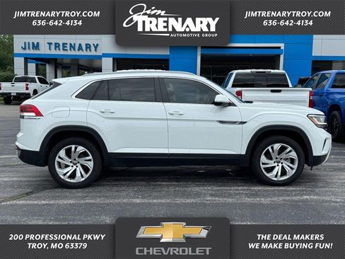 Used 2021 Volkswagen Atlas Cross Sport SEL AWD/4WD image 1