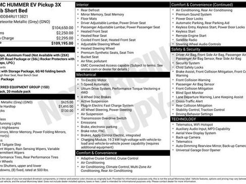 Used 2024 GMC Hummer EV 3X AWD/4WD image 7