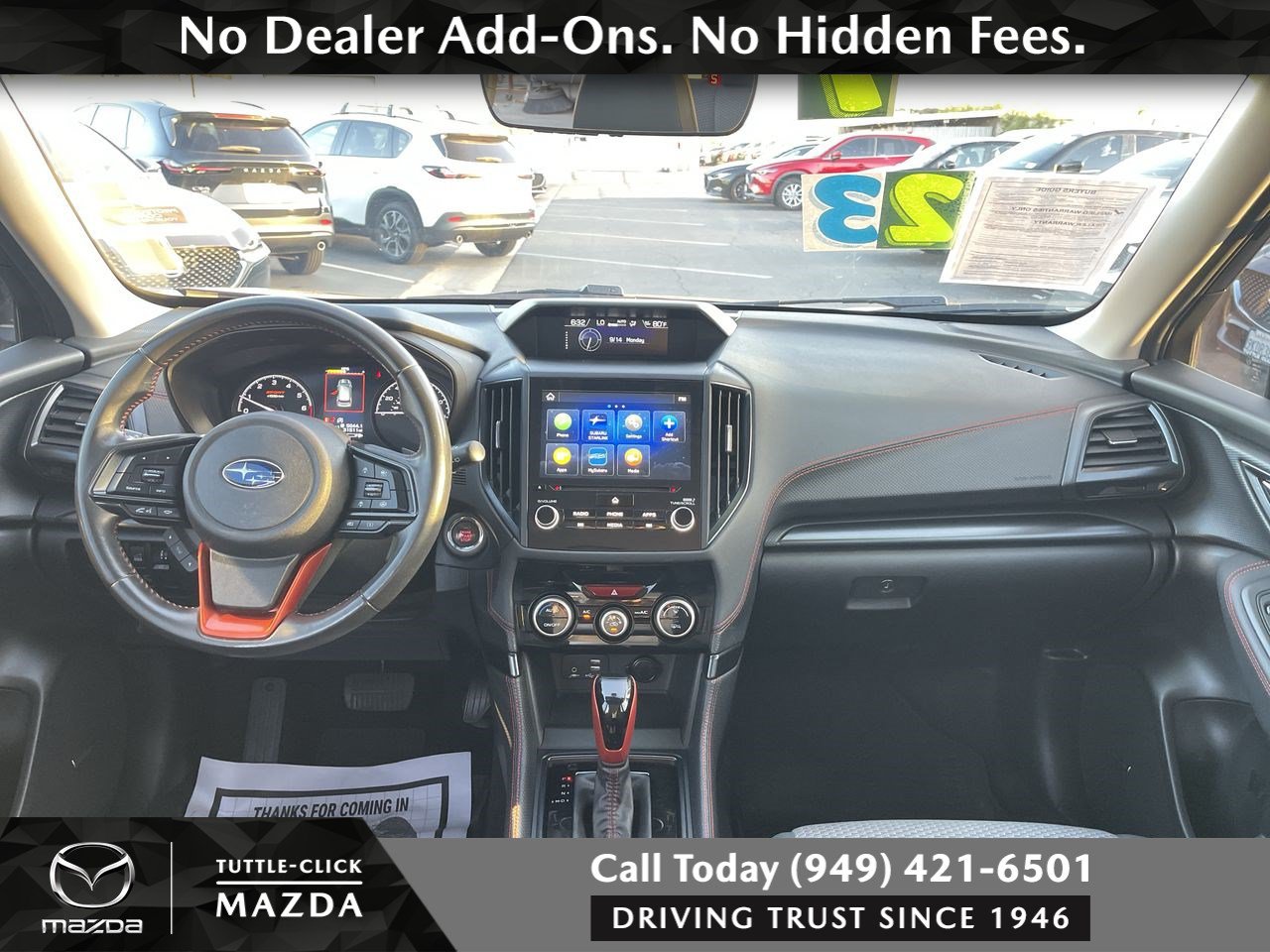 Used 2023 Subaru Forester Sport w/ Popular Package #3 AWD/4WD image 2