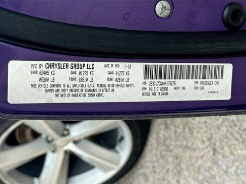 Used 2010 Dodge Challenger SRT8 w/ SRT Option Group II RWD image 27