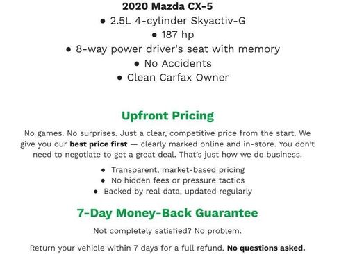 Used 2020 MAZDA CX-5 Grand Touring image 2