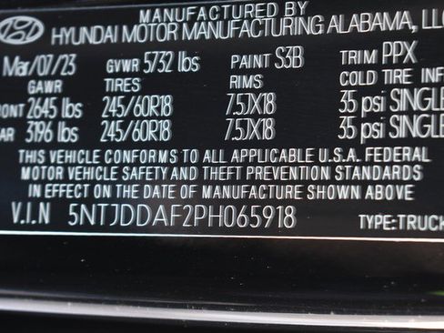 Used 2023 Hyundai Santa Cruz SEL Premium image 34