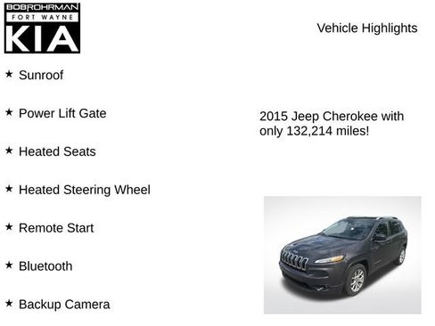 Used 2015 Jeep Cherokee Latitude w/ Comfort/Convenience Group FWD image 8