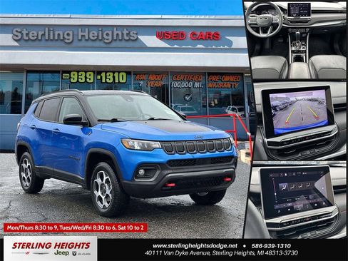 Used 2022 Jeep Compass Trailhawk image 1