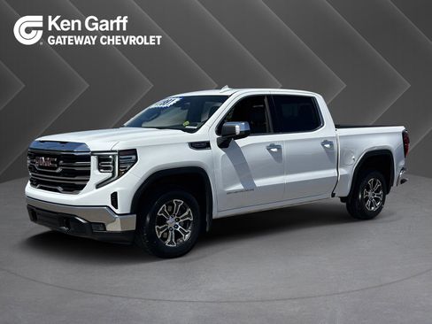 Certified 2025 GMC Sierra 1500 SLT RWD image 1