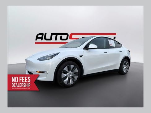 Used 2024 Tesla Model Y Long Range AWD/4WD image 1