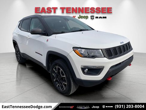 Used 2021 Jeep Compass Trailhawk AWD/4WD image 1