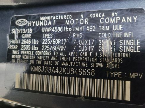 Used 2019 Hyundai Tucson Value FWD image 30