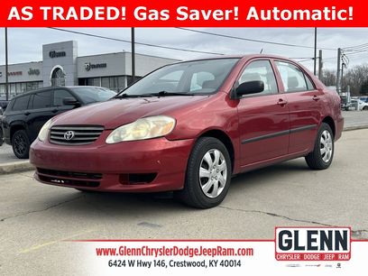 Used 2003 Toyota Corolla CE