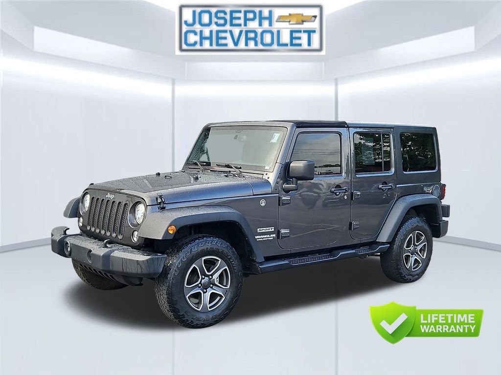 Used 2017 Jeep Wrangler Unlimited Sport w/ Quick Order Package 24S AWD/4WD image 2