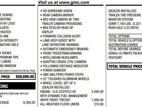 Used 2020 GMC Sierra 1500 Denali w/ Denali Ultimate Package image 7