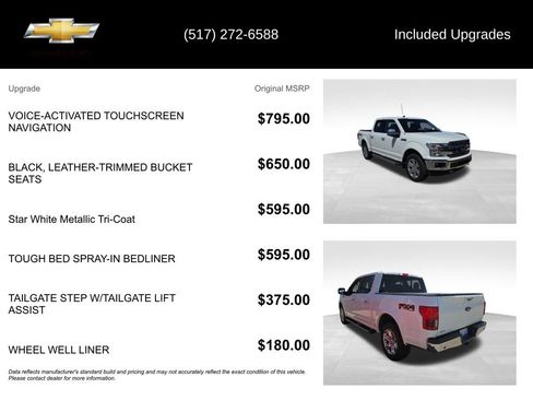 Used 2020 Ford F150 Lariat w/ Equipment Group 502A Luxury AWD/4WD image 6