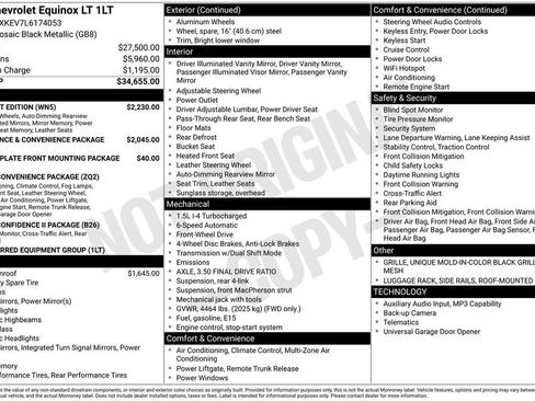 Used 2020 Chevrolet Equinox LT w/ Midnight Edition image 5