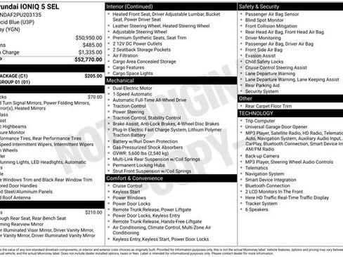 Used 2023 Hyundai Ioniq 5 SEL w/ Cargo Package AWD/4WD image 28