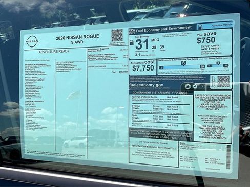 New 2026 Nissan Rogue S image 14