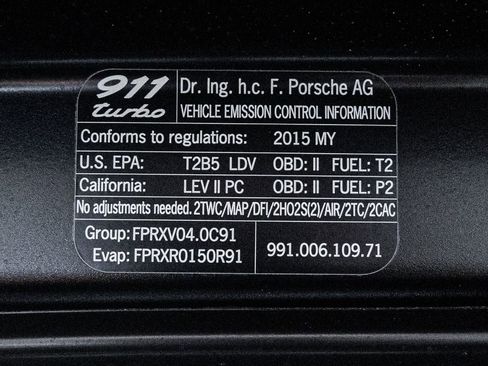 Certified 2015 Porsche 911 Turbo image 46