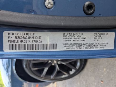 Used 2021 Dodge Challenger SXT w/ Blacktop Package image 33