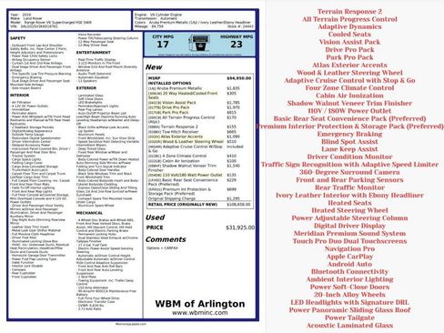 Used 2019 Land Rover Range Rover HSE image 2