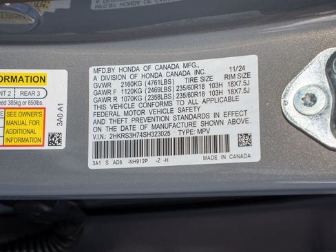 Certified 2025 Honda CR-V EX-L image 38