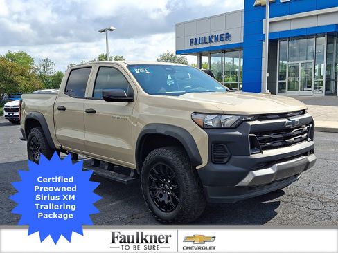 Certified 2024 Chevrolet Colorado Trail Boss w/ Advanced Trailering Package AWD/4WD image 1