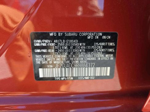 Used 2024 Subaru Crosstrek 2.0i Premium AWD/4WD image 38
