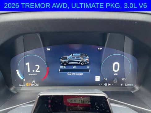 New 2026 Ford Explorer Tremor w/ Tremor Ultimate Package AWD/4WD image 2