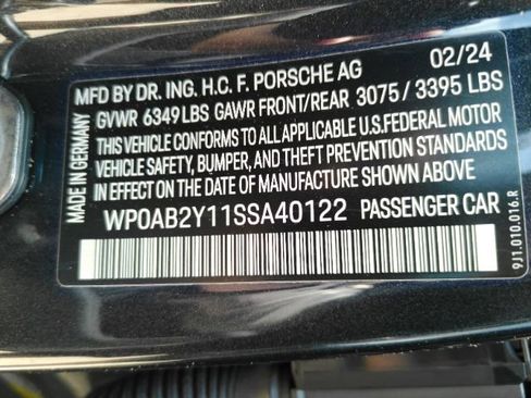 Used 2025 Porsche Taycan 4S w/ Premium Package AWD/4WD image 52