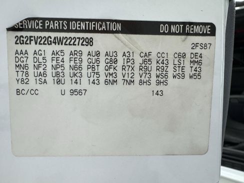 Used 1998 Pontiac Firebird Formula RWD image 50