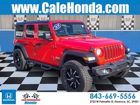 Used 2020 Jeep Wrangler Unlimited Sport S image 1