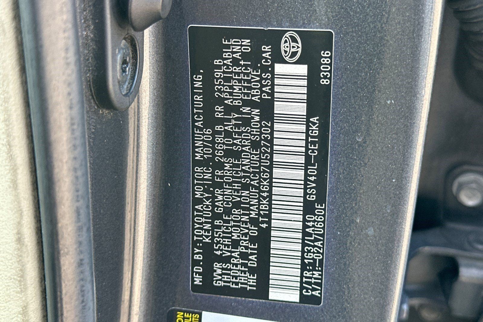 Used 2007 Toyota Camry XLE FWD image 25
