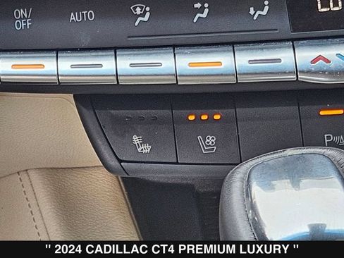 Used 2024 Cadillac CT4 Premium Luxury w/ Climate Package RWD image 21