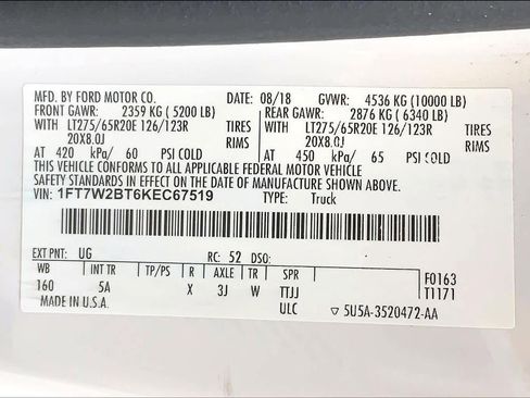 Used 2019 Ford F250 Lariat w/ Lariat Ultimate Package image 36