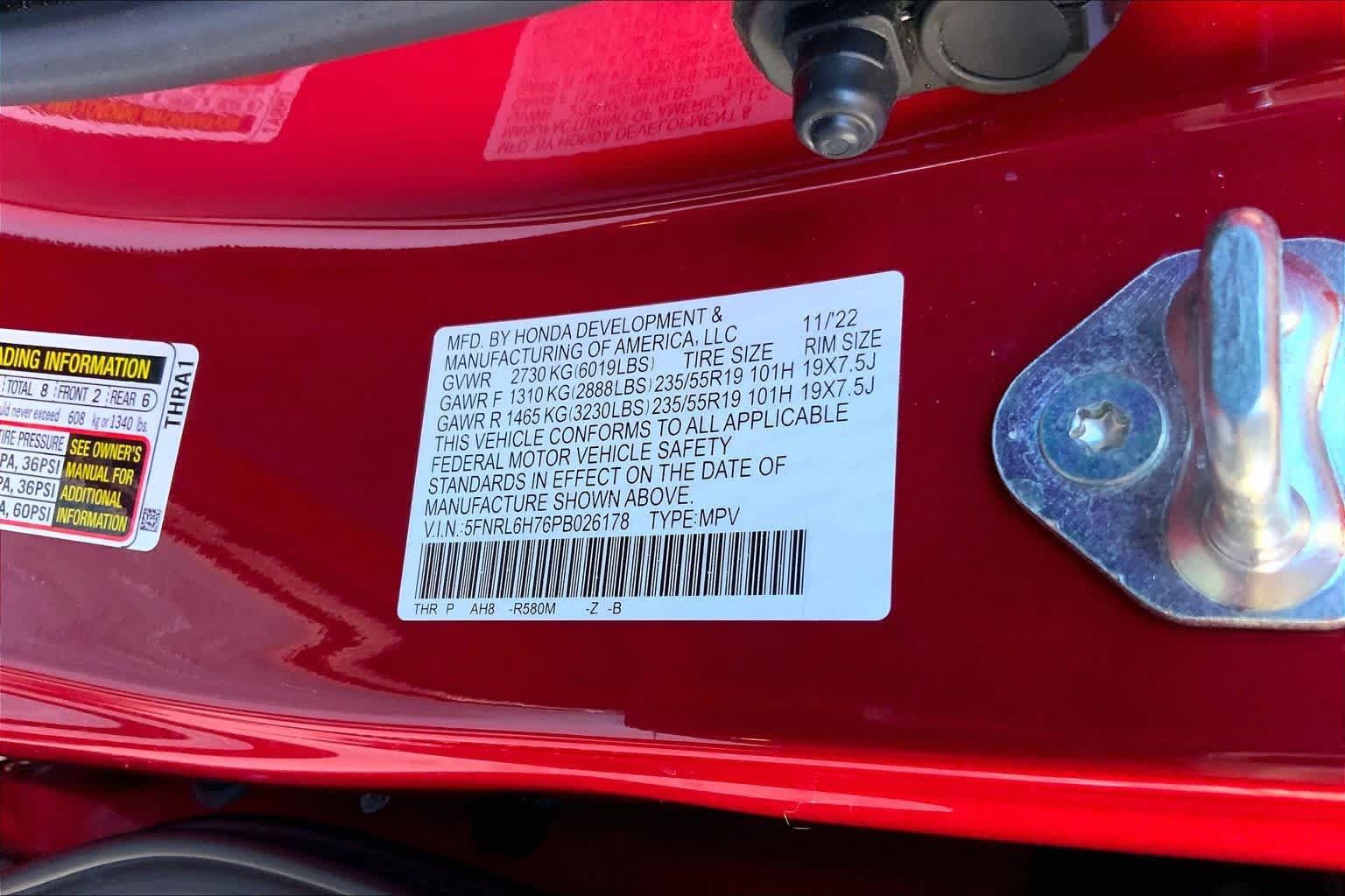 Used 2023 Honda Odyssey Sport image 34