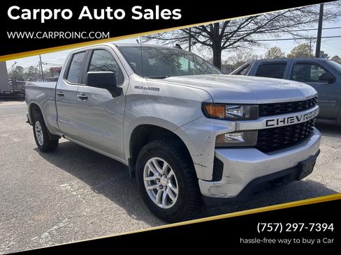 Used 2021 Chevrolet Silverado 1500 Custom image 1
